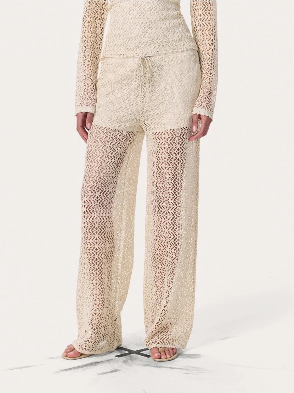 Rag & bone Liv Mesh Pants - Picture 3 of 5